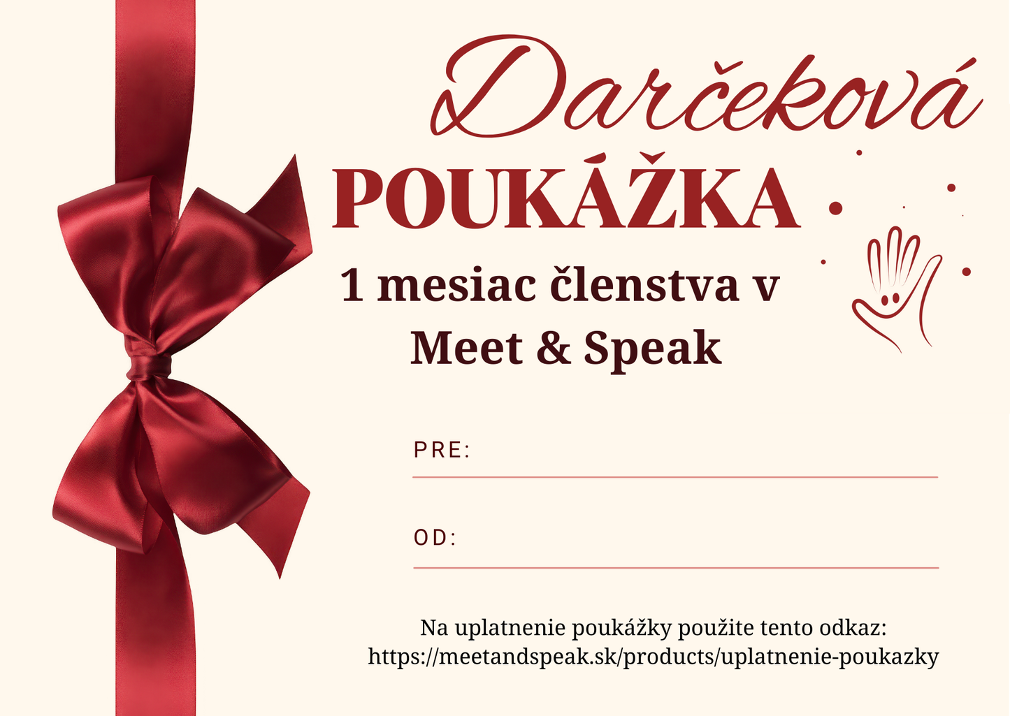 Darčeková poukážka